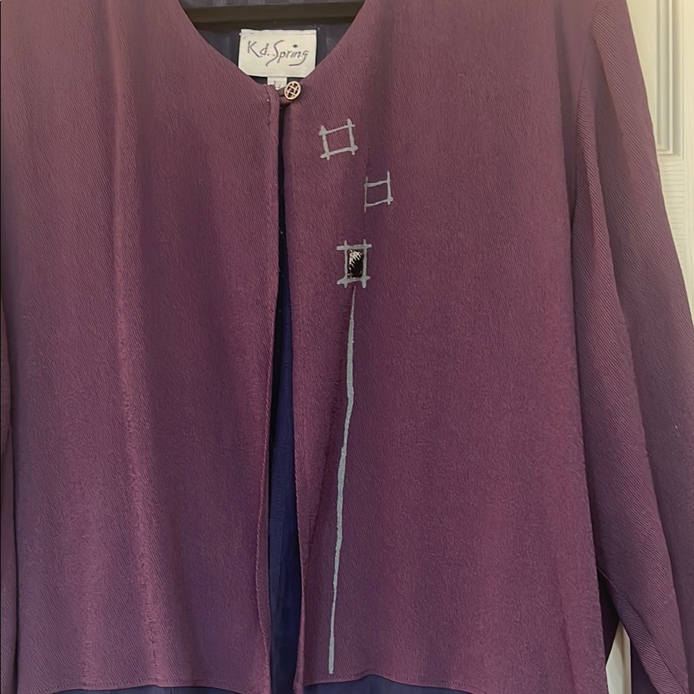 K D Spring Purple Cardigan/Jacket - Picture 2 of 9